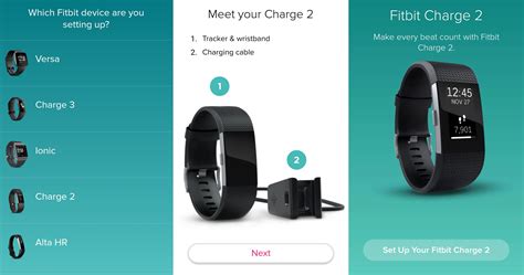 set up fitbit charge 2.